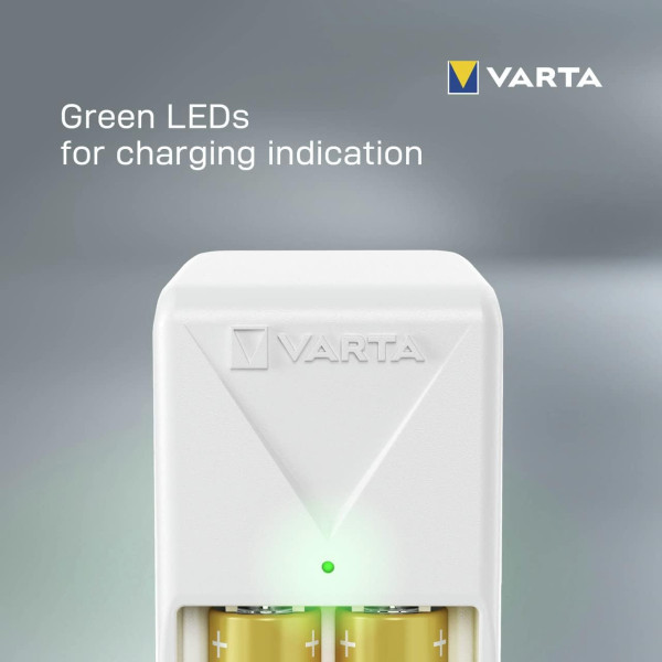 Фото - З/пристрій для акумуляторів AA/AAA Varta Mini Charger 2хNI MH (57656101451)