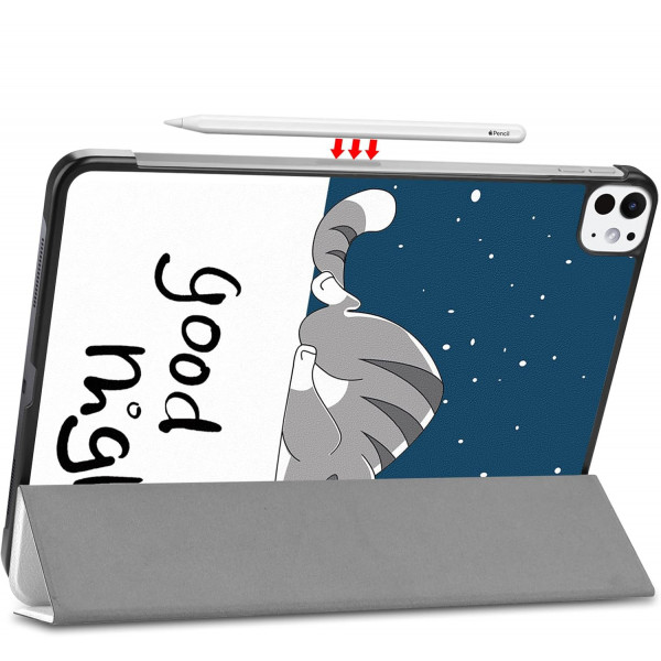 Фото - Чохол для планшету BeCover Smart Case for Apple iPad Pro 11'' M4 2024 Good Night (711636)