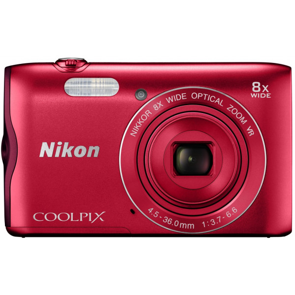 Фото - Фотокамера Nikon Coolpix A300 Red (VNA963E1)