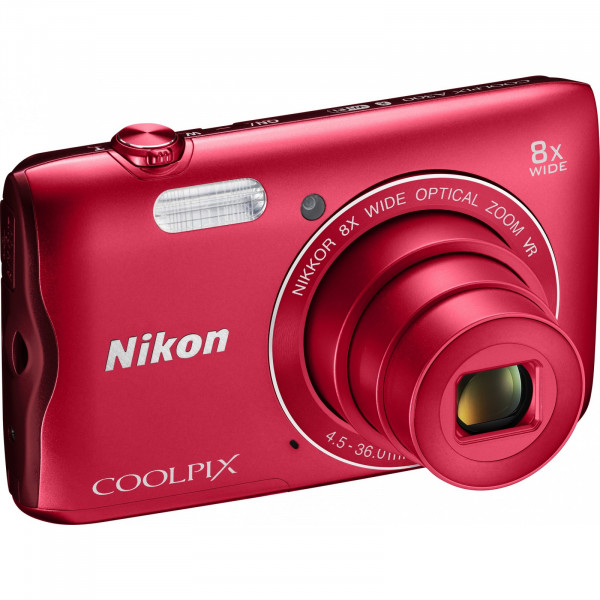 Фото - Фотокамера Nikon Coolpix A300 Red (VNA963E1)