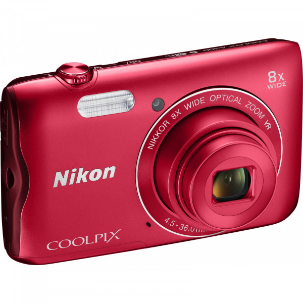 Фото - Фотокамера Nikon Coolpix A300 Red (VNA963E1)