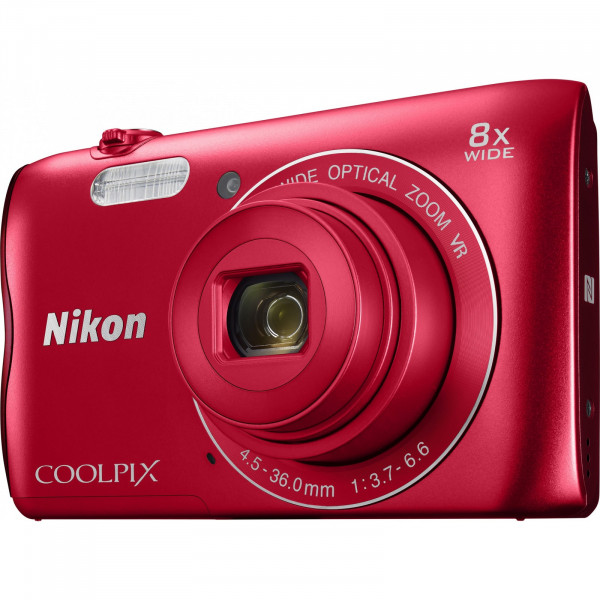 Фото - Фотокамера Nikon Coolpix A300 Red (VNA963E1)