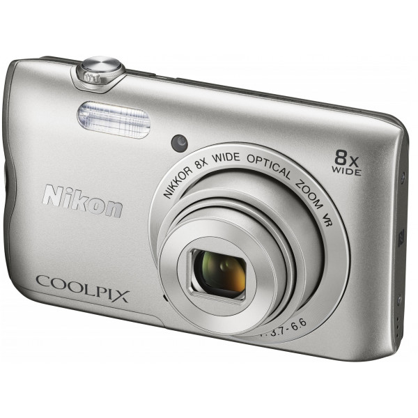 Фото - Фотокамера Nikon Coolpix A300 Silver (VNA960E1)
