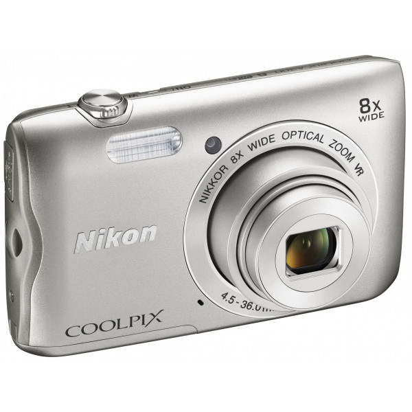 Фото - Фотокамера Nikon Coolpix A300 Silver (VNA960E1)