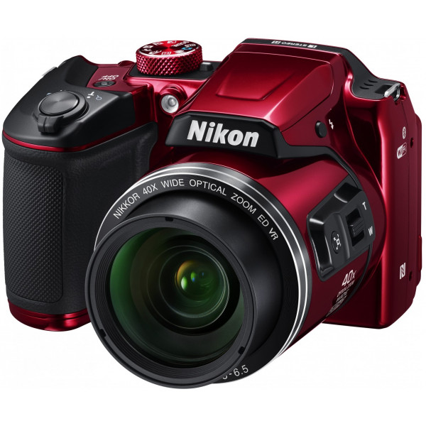 Фотокамера Nikon Coolpix B500 Red (VNA953E1) купити - ціна
