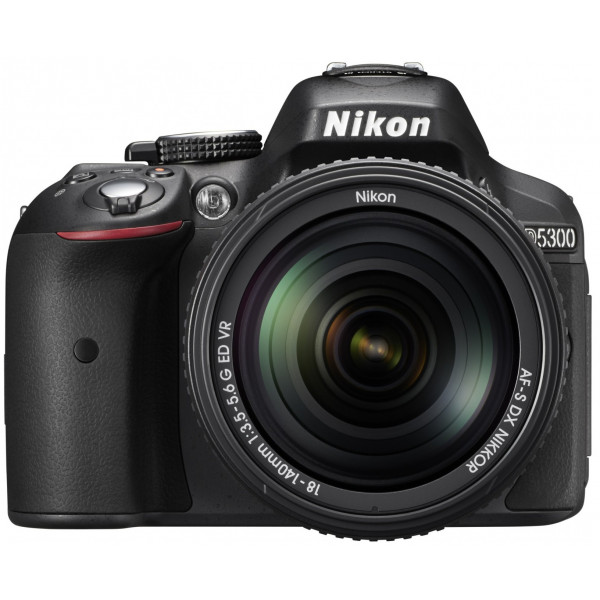 Фотокамера зеркальная Nikon D5300 Kit 18-140mm black (VBA370K002