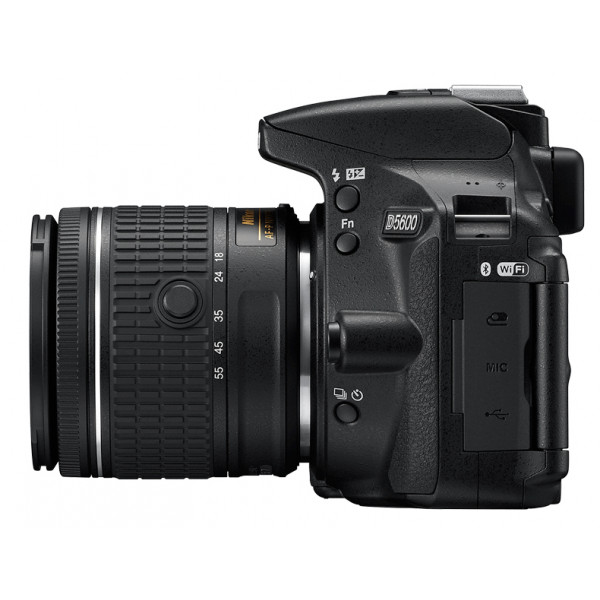 Фото - Фотокамера зеркальная Nikon D5600 Kit AF-S 18-105 mm VR (VBA500K003)