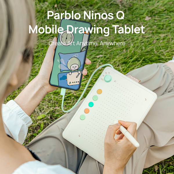 Фото - Графический планшет Parblo Ninos Q Mobile