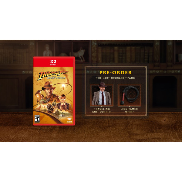 Фото - Игровой картридж Nintendo Indiana Jones and the Great Circle [Nintendo Switch 2]