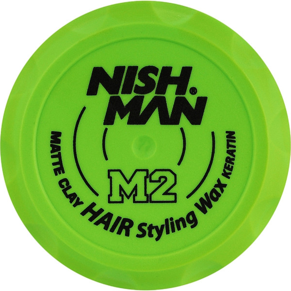 Фото - Глина для укладки волосся Nishman Hair Matte Clay M2 30 мл (8682035084693)