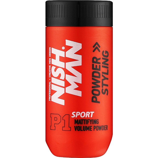 Фото - Пудра для укладки волосся Nishman Matte Finish Volume Powder P1 Sport 20 г (8684736671004)