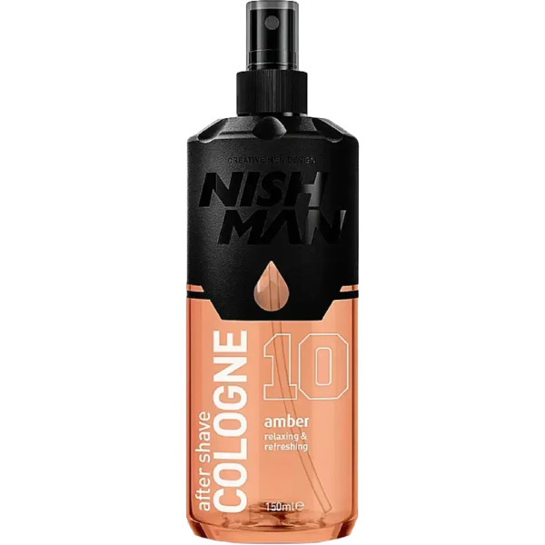 Фото - Одеколон после бритья Nishman Amber Cologne No.10 150 мл (8682035086147) Фото - Одеколон после бритья Nishman Amber Cologne No.10 150 мл (8682035086147)