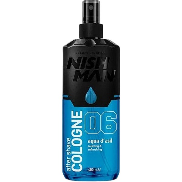 Фото - Одеколон после бритья Nishman Aqua D'asil Cologne No.6 400 мл (8682035083696)