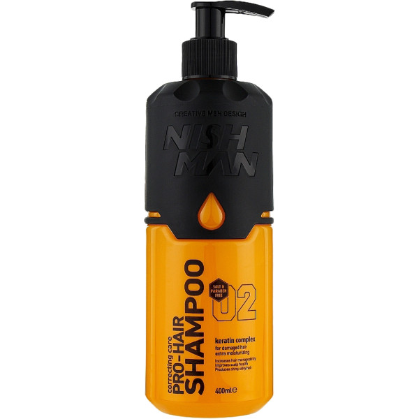 Фото - Шампунь мужской Nishman Pro-Hair Shampoo 400 мл (4129193)