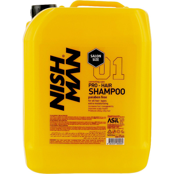 Фото - Шампунь чоловічий Nishman Pro-Hair Shampoo 5000 мл (4128510) Фото - Шампунь чоловічий Nishman Pro-Hair Shampoo 5000 мл (4128510)