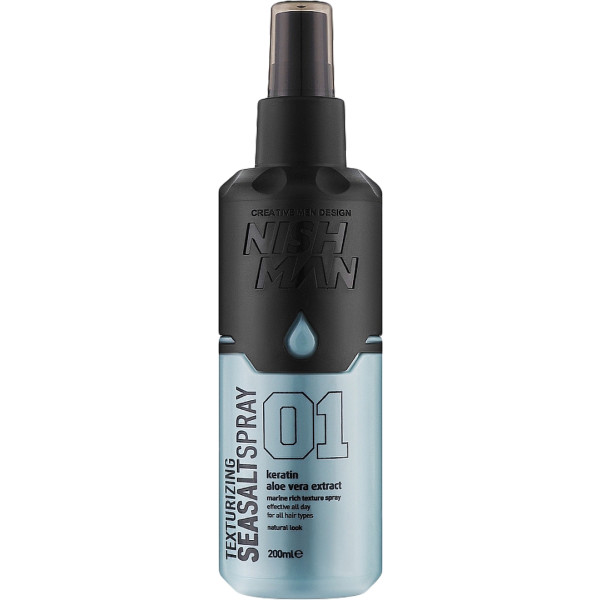 Фото - Спрей для волосся Nishman Texturizing Sea Salt Spray (8682035084815)
