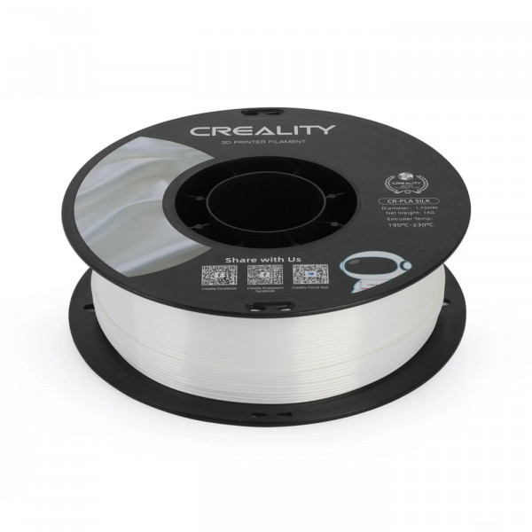 Фото - Нитка для PLA-картриджа Creality Filament 1.75 мм White (3301120004)