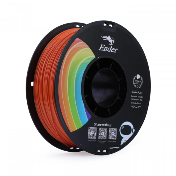 Фото - Нитка для PLA-картриджа Creality Plus Filament 1.75 мм Orange (3301010307)