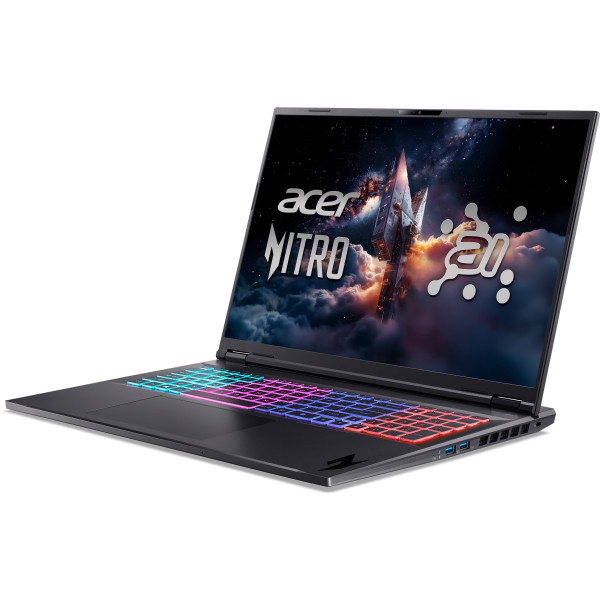 Фото - Ноутбук игровой Acer Nitro 18 AI AN18-61-R4L8 (NH.QY7EU.004) Obsidian Black