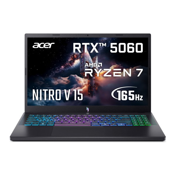Фото - Ноутбук ігровий Acer Nitro V 15 ANV15-A31 (NH.U3REU.003) Obsidian Black