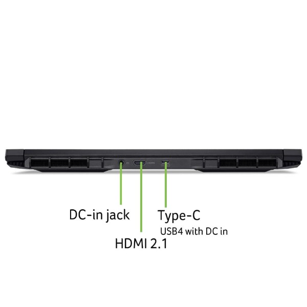 Фото - Ноутбук игровой Acer Nitro V 16 ANV16-42 (NH.U1GEU.005) Black