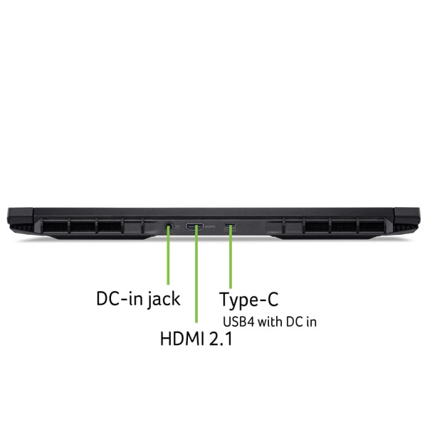 Фото - Ноутбук ігровий Acer Nitro V 16 ANV16-42 (NH.U1FEU.004) Black