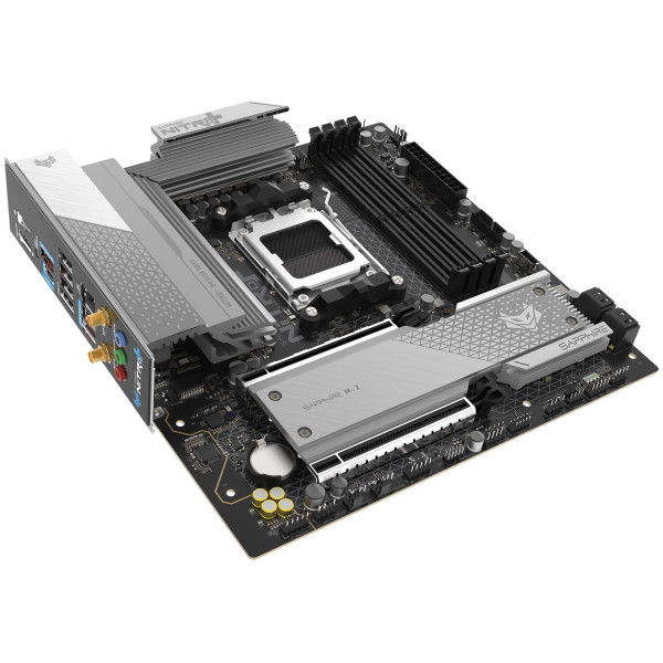 Фото - Материнская плата Sapphire NITRO+ B850M WIFI DDR5 (52123-01-40G)