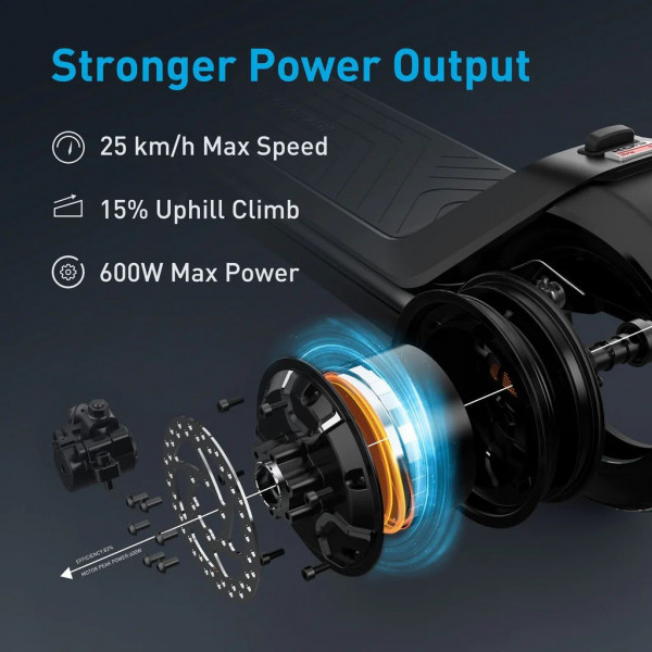 Фото - Електросамокат NIU Kick Scooter KQi3 Sport Black