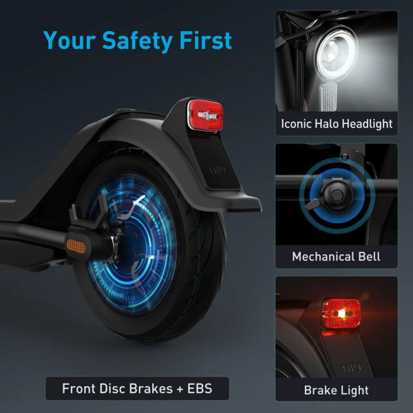 Фото - Електросамокат NIU Kick Scooter KQi3 Sport Black