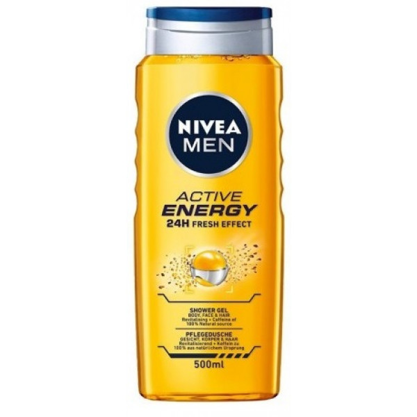Фото - Гель для душа NIVEA 3в1 Активная Энергия муж. 500мл