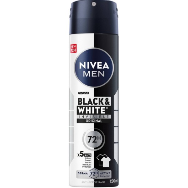 Фото - Дезодорант аэрозольный NIVEA антиперсп Power Невидимая защита 150мл