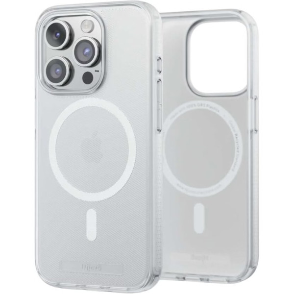 Фото - Чохол для смартфону Njord Slim MagSafe Case Translucent for iPhone 15 Pro (NA53GR15)