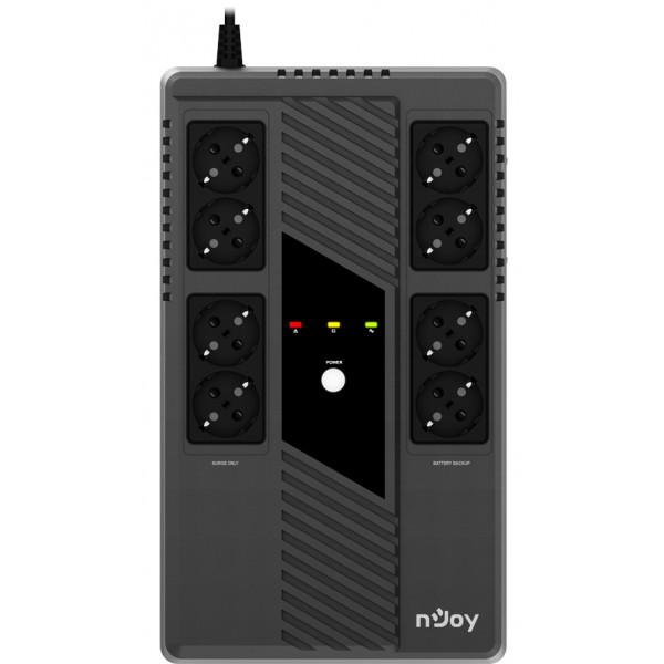 Фото - Джерело безперебійного живлення Njoy Token 600 (UPCSBLS660TTOAZ01B)