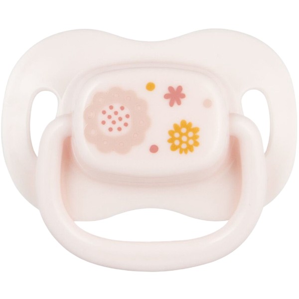 Фото - Симметричная пустышка Canpol babies 6-18 м-цев Newborn baby - розовая (22/581_pin_new)