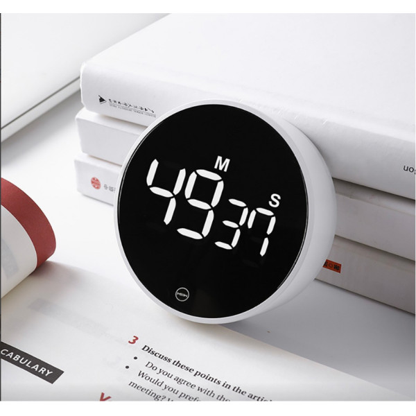 Фото - Кухонний таймер цифровий MiiiW rotating timer (NK5260) White