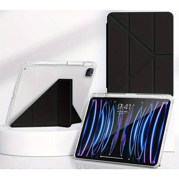 Фото - Чехол для планшета BeCover Ultra Slim Origami Transparent for Apple iPad Pro 13" M4 2024 Black (711693) Фото - Чехол для планшета BeCover Ultra Slim Origami Transparent for Apple iPad Pro 13" M4 2024 Black (711693)