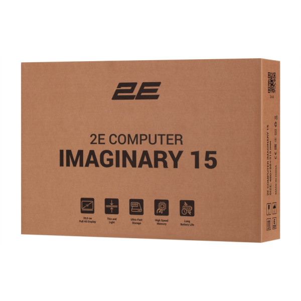 Фото - Ноутбук 2E Imaginary (NL57AU-15UA21-W11EDU6) Black