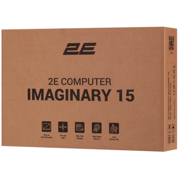 Фото - Ноутбук 2E Imaginary (NL57AU-15UA30-W11P12) Black