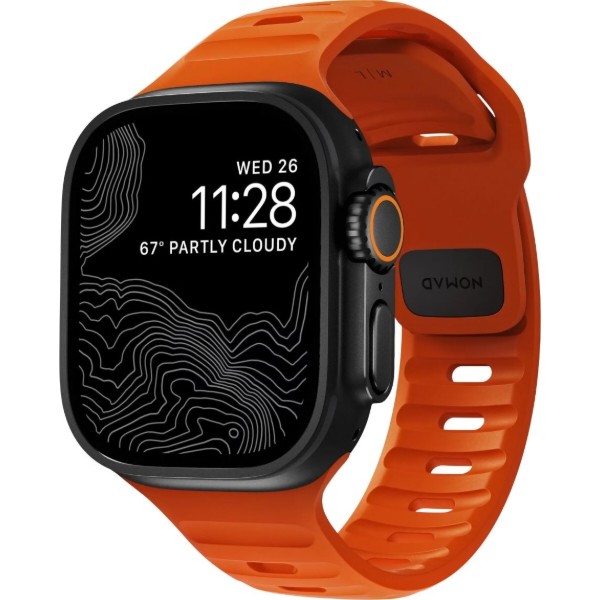 Фото - Ремешок для смарт-часов Nomad Sport Band Ultra Orange 46mm/49mm (NM00736685)
