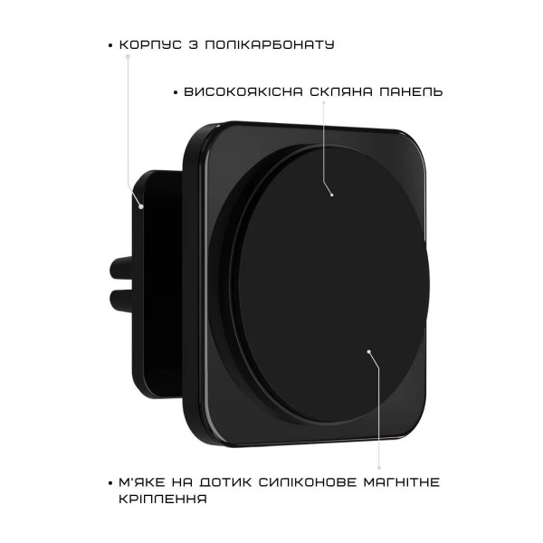 Фото - Автодержатель Nomad Magnetic Car Vent Mount Black (NM01035985)