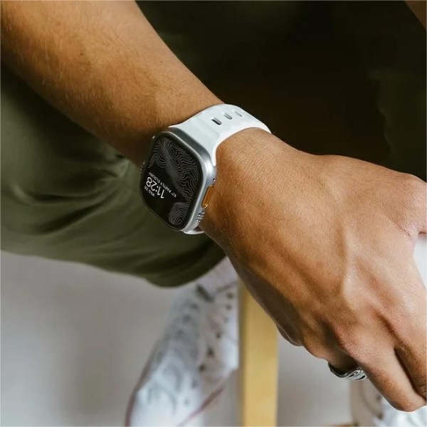 Фото - Ремінець для смарт-годинника Nomad Sport Band White 46mm/49mm (NM01111085)