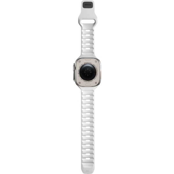 Фото - Ремінець для смарт-годинника Nomad Sport Band White 46mm/49mm (NM01111085)