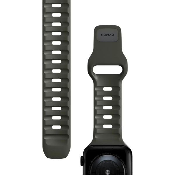Фото - Ремешок для смарт-часов Nomad Sport Band Ash Green 46mm/49mm (NM01132585)