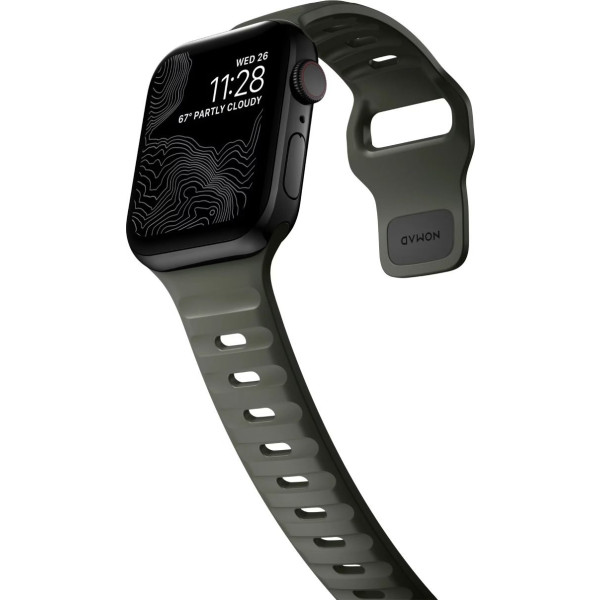 Фото - Ремешок для смарт-часов Nomad Sport Band Ash Green 46mm/49mm (NM01132585)