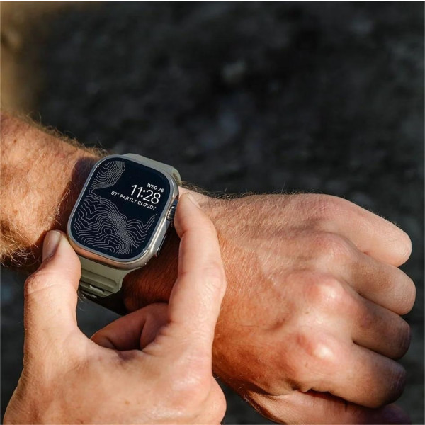 Фото - Ремешок для смарт-часов Nomad Sport Band Ash Green 46mm/49mm (NM01132585)