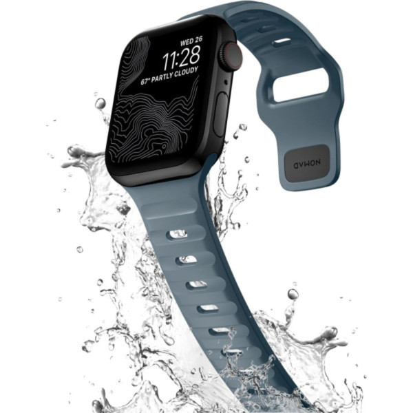 Фото - Ремінець для смарт-годинника Nomad Sport Band Marine Blue 46mm/49mm (NM01133285)