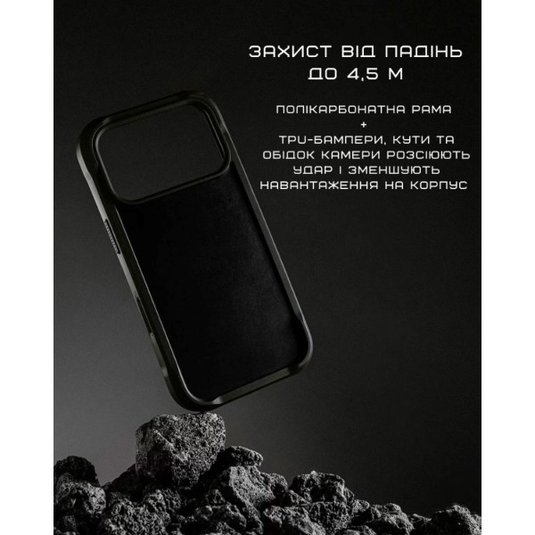 Фото - Чехол для смартфона Nomad Rugged Leather Case Horween Black for iPhone 17 Pro Max (NM011789858)