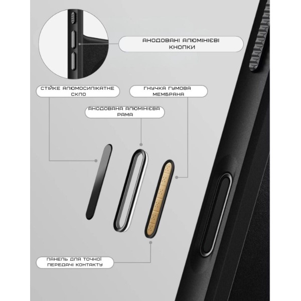 Фото - Чехол для смартфона Nomad Rugged Leather Case Horween Black for iPhone 17 Pro Max (NM011789858)