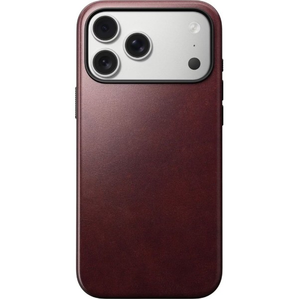Фото - Чехол для смартфона Nomad Modern Leather Case Horween Burgundy for iPhone 17 Pro Max (NM011840858)