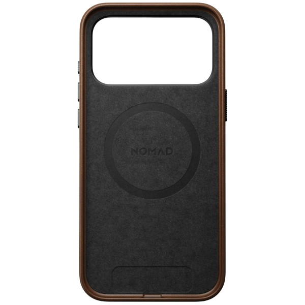 Фото - Чохол для смартфону Nomad Traditional Leather Case Brown for iPhone 17 Pro Max (NM011901858)